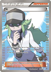N (Supporter) (Full Art) 101  - Holofoil Noble Victories - Ultra Rare