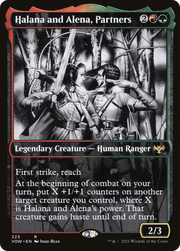 Halana and Alena, Partners (VOW-325) - Innistrad: Crimson Vow: (Showcase)
