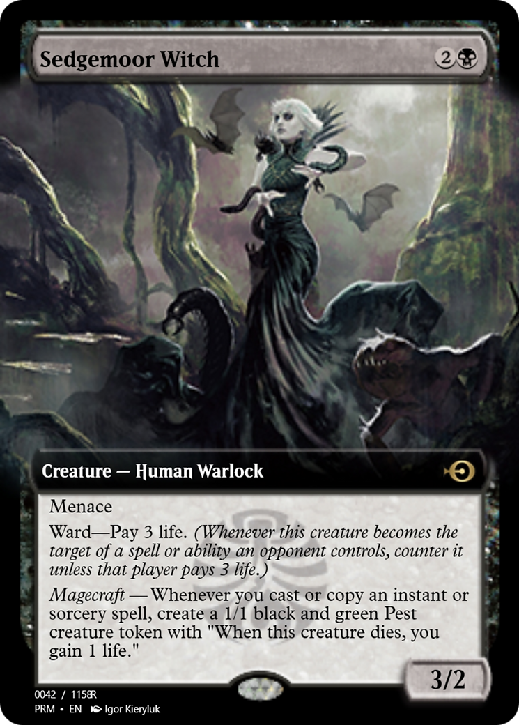 Sedgemoor Witch (PRM-90056) - Magic Online Promos Foil