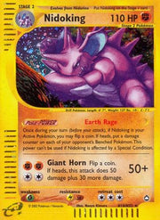 Nidoking (H18) H18  - Holofoil Aquapolis - Holo Rare