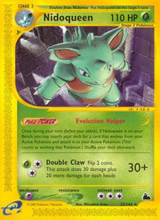 Nidoqueen (22) 022  - Reverse Holofoil Skyridge - Rare