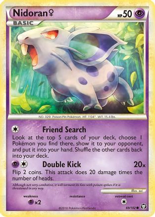 Nidoran F 069  Triumphant - Common