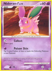 Nidoran M 097  - Reverse Holofoil Secret Wonders - Common
