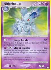Nidorina 073  - Reverse Holofoil Rising Rivals - Common