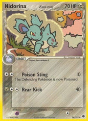 Nidorina (Delta Species) 034/101  - Reverse Holofoil Dragon Frontiers - Uncommon