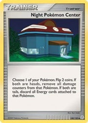 Night Pokemon Center 108  - Reverse Holofoil Diamond and Pearl - Uncommon