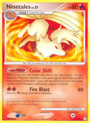 Ninetales 032/123  - Reverse Holofoil Mysterious Treasures - Rare