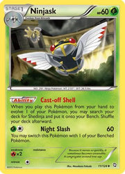 Ninjask 011  Dragons Exalted - Uncommon