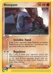 Nosepass 018  - Reverse Holofoil Ruby and Sapphire - Rare