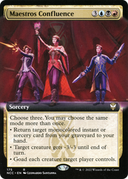 Maestros Confluence (NCC-175) - New Capenna Commander: (Extended Art)