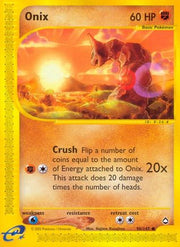 Onix 098/147  - Reverse Holofoil Aquapolis - Common