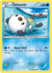 Oshawott 037/113  Legendary Treasures - Common