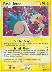 Pachirisu 005  - Reverse Holofoil Great Encounters - Holo Rare