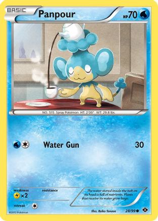 Panpour 028  - Reverse Holofoil Next Destinies - Common
