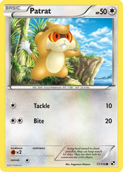 Patrat (77) 077  - Reverse Holofoil Black and White - Common