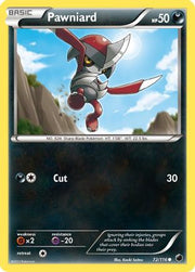 Pawniard (72) 072  - Reverse Holofoil Plasma Freeze - Common