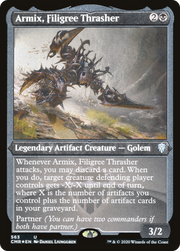 Armix, Filigree Thrasher (CMR-563) - Commander Legends Etched Foil