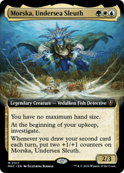 Morska, Undersea Sleuth (MKC-317) - Murders at Karlov Manor Commander: (Extended Art) Foil