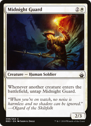 Midnight Guard (BBD-099) - Battlebond Foil