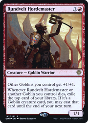 Rundvelt Hordemaster (PRE-142S) - Dominaria United Promos Foil