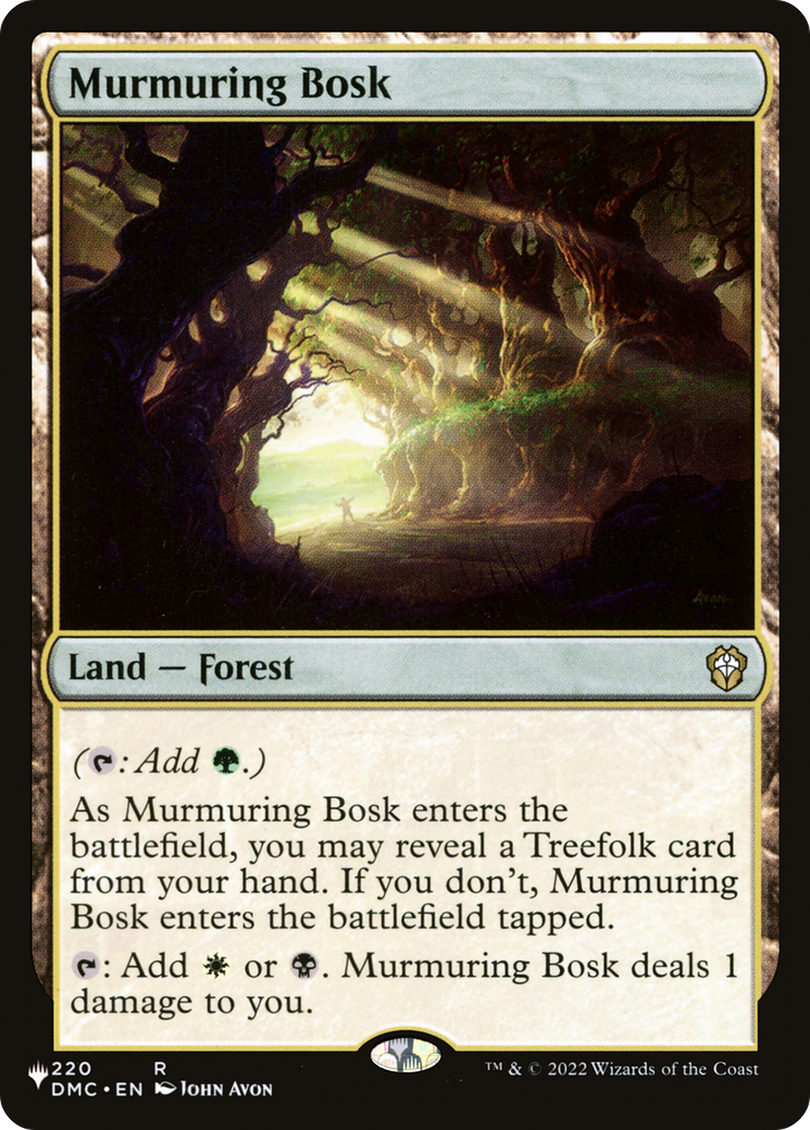 Murmuring Bosk (LIST-220) - The List