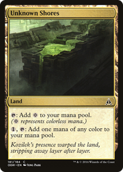 Unknown Shores (OGW-181) - Oath of the Gatewatch Foil
