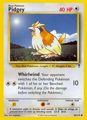 Pidgey 085  - Reverse Holofoil Legendary Collection - Common