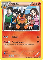 Pignite 026/113  - Reverse Holofoil Legendary Treasures - Uncommon