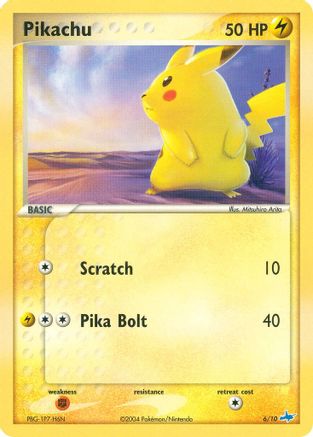 Pikachu 006/10  EX Trainer Kit 1 Latias & Latios - Common