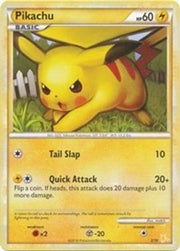 Pikachu (#2) 002  HGSS Trainer Kit Gyarados & Raichu - Common