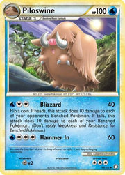 Piloswine 048/102  - Reverse Holofoil Triumphant - Uncommon