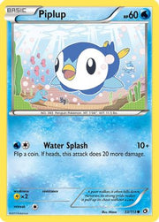 Piplup 033/113  Legendary Treasures - Common
