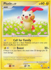 Plusle 028  Majestic Dawn - Rare