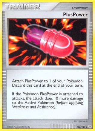 PlusPower 112  - Reverse Holofoil Platinum - Uncommon
