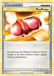 PlusPower 080/95  - Reverse Holofoil Unleashed - Uncommon