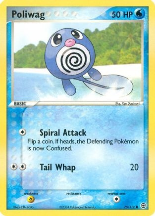 Poliwag 075/112  FireRed & LeafGreen - Common