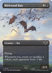 Mirkwood Bats (LTR-421) - The Lord of the Rings: Tales of Middle-earth (Borderless) Foil