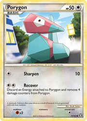 Porygon 073  - Reverse Holofoil Triumphant - Common