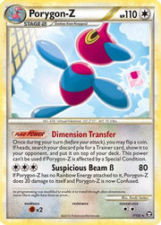 Porygon-Z 007  - Holofoil Triumphant - Holo Rare