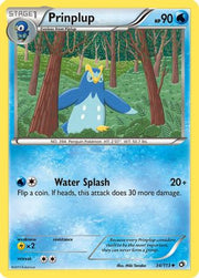 Prinplup 034  Legendary Treasures - Uncommon