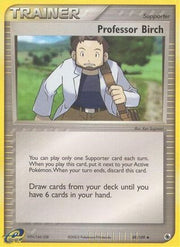 Professor Birch 089/109  Ruby and Sapphire - Uncommon
