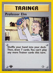 Professor Elm 096/111  - 1st Edition Neo Genesis - Uncommon