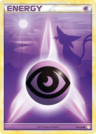 Psychic Energy 119/123  HeartGold SoulSilver - Common
