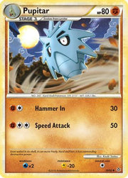 Pupitar (39) 039  - Reverse Holofoil Unleashed - Uncommon