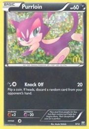 Purrloin 009/12  - Holofoil McDonalds Promos 2012 - Promo