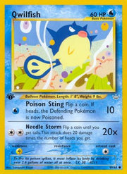 Qwilfish 049/64  - 1st Edition Neo Revelation - Common