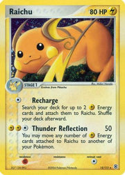 Raichu 012  FireRed & LeafGreen - Holo Rare