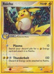 Raichu 012/108  - Reverse Holofoil Power Keepers - Holo Rare