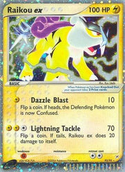 Raikou ex 092  - Holofoil Team Magma vs Team Aqua - Ultra Rare