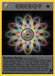 Rainbow Energy (80) 080/82  - 1st Edition Team Rocket - Rare